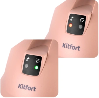 Пароочиститель напольный Kitfort КТ-9188 2000Вт бежевый/черный - купить недорого с доставкой в интернет-магазине