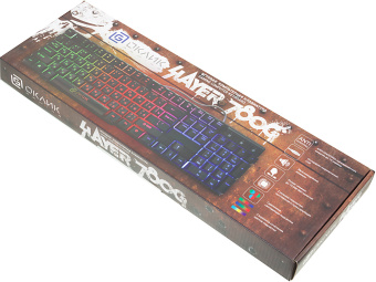 Клавиатура Оклик 780G SLAYER черный USB for gamer LED - купить недорого с доставкой в интернет-магазине