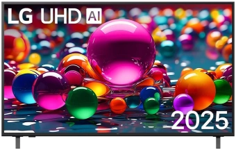 Телевизор LED LG 55" 55UA75009LA.ARUG черный 4K Ultra HD 60Hz DVB-T DVB-T2 DVB-C DVB-S DVB-S2 USB WiFi Smart TV - купить недорого с доставкой в интернет-магазине