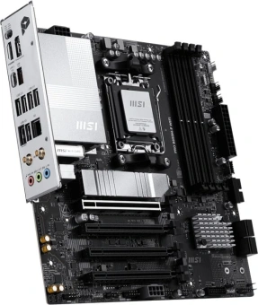 Материнская плата MSI PRO B850M-P WIFI SocketAM5 AMD B850 4xDDR5 mATX AC`97 8ch(7.1) 5Gigabit RAID+HDMI+DP - купить недорого с доставкой в интернет-магазине