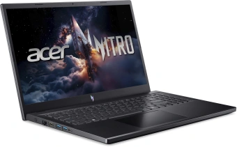 Ноутбук Acer Nitro V 15 ANV15-52-50H9 Core i5 13420H 16Gb SSD512Gb NVIDIA GeForce RTX4050 6Gb 15.6" IPS FHD (1920x1080) без ОС black WiFi BT Cam (NH.QV2CD.003) - купить недорого с доставкой в интернет-магазине
