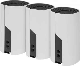 Бесшовный Mesh роутер TP-Link Deco E4 (DECO E4(3-PACK)) AC1200 10/100BASE-TX белый (упак.:3шт) - купить недорого с доставкой в интернет-магазине