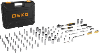 Набор инструментов Deko DKAT94 94 предмета (жесткий кейс) - купить недорого с доставкой в интернет-магазине