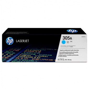 Картридж лазерный HP 305A CE411A голубой (2600стр.) для HP CLJ M451 - купить недорого с доставкой в интернет-магазине
