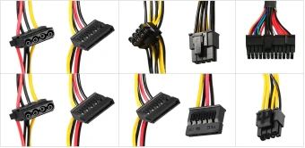 Блок питания KingPrice ATX 750W KPPSU750 (20+4pin) APFC 120mm fan 4xSATA - купить недорого с доставкой в интернет-магазине