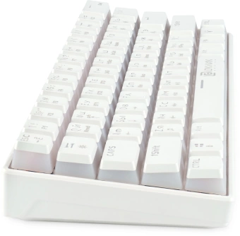 Клавиатура Оклик K763W механическая белый USB беспроводная BT/Radio Multimedia for gamer LED (1920562) кабель 1.5м - купить недорого с доставкой в интернет-магазине