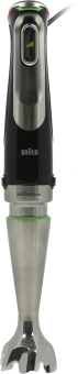 Блендер погружной Braun MQ9135XI 1200Вт черный/серебристый - купить недорого с доставкой в интернет-магазине