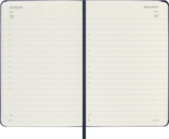 Ежедневник Moleskine CLASSIC Pocket 90x140мм 400стр. синий сапфир - купить недорого с доставкой в интернет-магазине