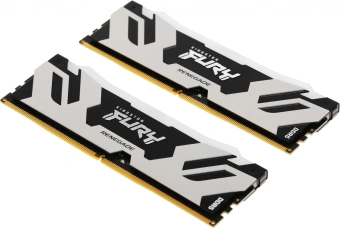 Память DDR5 2x16GB 7200MHz Kingston KF572C38RSAK2-32 Fury Beast RGB RTL Gaming PC5-57600 CL38 DIMM 288-pin 1.45В kit single rank с радиатором Ret - купить недорого с доставкой в интернет-магазине