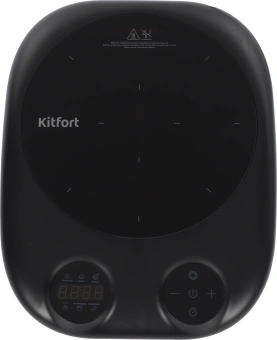 Плита Индукционная Kitfort КТ-145 черный стеклокерамика (настольная) - купить недорого с доставкой в интернет-магазине