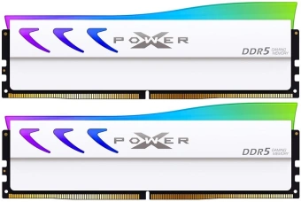 Память DDR5 2x16GB 6800MHz Silicon Power SP032GXLWU68AFDL Xpower Storm RGB RTL Gaming PC5-54400 CL34 DIMM 288-pin 1.4В kit single rank с радиатором Ret - купить недорого с доставкой в интернет-магазине