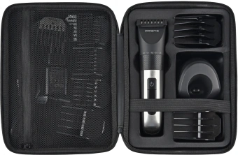 Машинка для стрижки Polaris PHC 5200 черный 5Вт (насадок в компл:9шт) - купить недорого с доставкой в интернет-магазине