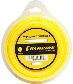 Леска для садовых триммеров Champion C5012 d=3мм L=25м - купить недорого с доставкой в интернет-магазине