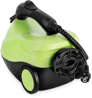 Пароочиститель напольный Kitfort КТ-9186 2000Вт салатовый/черный - купить недорого с доставкой в интернет-магазине