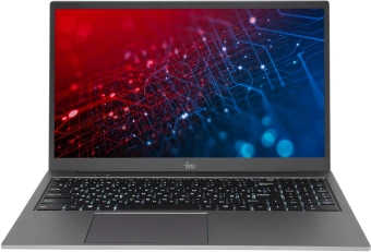 Ноутбук IRU Planio 15INPR N-series N100 16Gb SSD512Gb Intel UHD Graphics 15.6" IPS FHD (1920x1080) Windows 11 Pro grey WiFi BT Cam 5000mAh (2076072) - купить недорого с доставкой в интернет-магазине