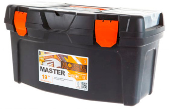 Ящик для инстр. Blocker Master BR6005 1отд. черный/оранжевый (BR6005ЧРОР) - купить недорого с доставкой в интернет-магазине