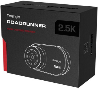 Видеорегистратор Prestigio RoadRunner 460W черный 5Mpix 1440x2560 1440p 140гр. Mstar SSC8629Q - купить недорого с доставкой в интернет-магазине