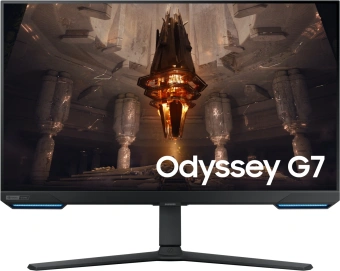 Монитор Samsung 32" Odyssey G7 S32BG700EUXEN черный IPS LED 16:9 HDMI M/M полуматовая HAS Piv 400cd 178гр/178гр 3840x2160 144Hz DP 4K USB 8.3кг - купить недорого с доставкой в интернет-магазине