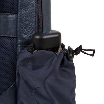 Рюкзак унисекс Piquadro Modus Special CA3214MOS/BLU синий кожа - купить недорого с доставкой в интернет-магазине