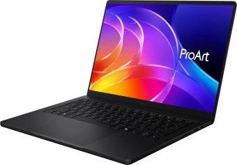 Ноутбук Asus ProArt PZ14 HT7407NA-SN091X Snapdragon X2 Elite X2E-88-100 16Gb SSD512Gb Qualcomm Adreno 14" OLED Touch 3K (2880x1800) Windows 11 Home black WiFi BT Cam (90NB1861-M004D0) - купить недорого с доставкой в интернет-магазине