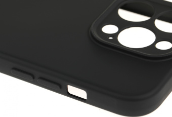 Чехол (клип-кейс) BoraSCO для Apple iPhone 15 Pro Microfiber Case черный (72429) - купить недорого с доставкой в интернет-магазине