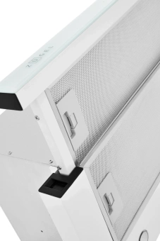 Вытяжка встраиваемая Zugel ZHT652GW белый управление: сенсорное (1 мотор) - купить недорого с доставкой в интернет-магазине