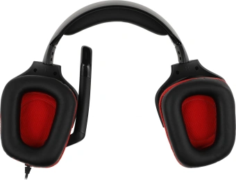 Наушники с микрофоном Logitech G331 черный/красный 2м мониторные оголовье (981-000758) - купить недорого с доставкой в интернет-магазине