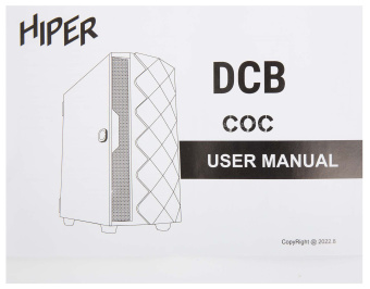 Корпус Hiper DCB черный без БП ATX 5x120mm 5x140mm 1xUSB2.0 1xUSB3.0 audio bott PSU - купить недорого с доставкой в интернет-магазине