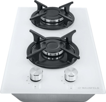 Газовая варочная поверхность Maunfeld EGHG.32.1CW/G белый - купить недорого с доставкой в интернет-магазине