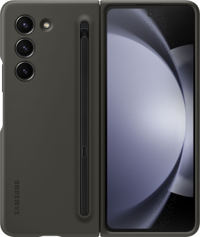 Чехол (клип-кейс) Samsung для Samsung Galaxy Z Fold5 Slim S Pen Case Q5 графит (EF-OF94PCBEGRU) - купить недорого с доставкой в интернет-магазине