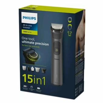 Триммер Philips MG7950/15 серый (насадок в компл:15шт) - купить недорого с доставкой в интернет-магазине