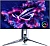 Монитор Asus 26.5" ROG Swift PG27AQWP-W светло-серый WOLED LED 16:9 HDMI глянцевая HAS Piv 1500000:1 1500cd 178гр/178гр 2560x1440 540Hz FreeSync Premium Pro DP 2K USB 7.04кг