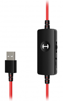 Наушники с микрофоном Edifier G1 черный 2.5м накладные USB оголовье - купить недорого с доставкой в интернет-магазине