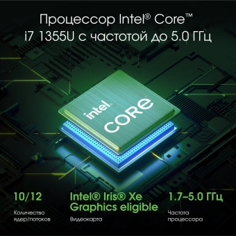 Ноутбук Digma Pro Fortis M Core i7 1355U 16Gb SSD512Gb Intel UHD Graphics 15.6" IPS FHD (1920x1080) Windows 11 Pro grey WiFi BT Cam 4250mAh (DN15P7-ADXW05) - купить недорого с доставкой в интернет-магазине