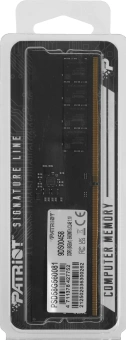 Память DDR5 8GB 5600MHz Patriot PSD58G560081 Signature Line RTL PC5-44800 CL46 DIMM 288-pin 1.1В single rank Ret - купить недорого с доставкой в интернет-магазине