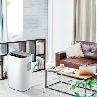 Кондиционер мобильный Electrolux Loft EACM-11 CL/N3 белый площ.27м2 - купить недорого с доставкой в интернет-магазине