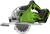 Циркулярная пила (дисковая) Greenworks GD24CS (ручная) D диска.:185мм (1500907CUB) - купить недорого с доставкой в интернет-магазине