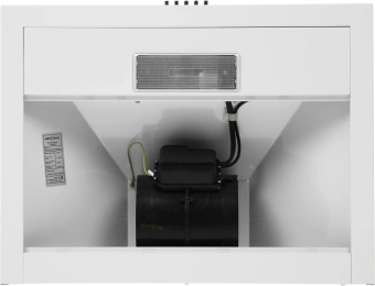 Вытяжка каминная Krona Bella 600 белый управление: кнопочное (1 мотор) - купить недорого с доставкой в интернет-магазине