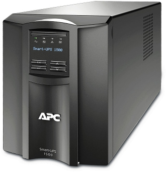 Источник бесперебойного питания APC Smart-UPS SMT1500IC 1000Вт 1500ВА черный - купить недорого с доставкой в интернет-магазине