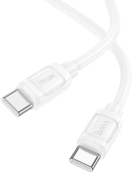 Кабель Hoco X115 52001 USB-C-USB-C 1.2м белый - купить недорого с доставкой в интернет-магазине