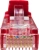 Патч-корд Suprlan 10-0152 UTP RJ-45 вил.-вилка RJ-45 кат.5E 1м красный LSZH 0.483AWG - купить недорого с доставкой в интернет-магазине