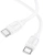 Кабель Hoco X115 52001 USB-C-USB-C 1.2м белый - цена, купить или заказать с доставкой в интернет-магазине Кабель Hoco X115 52001 USB-C-USB-C 1.2м белый - купить недорого с доставкой в интернет-магазине