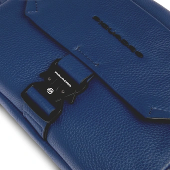 Сумка на пояс мужская Piquadro Than CA6617S135/BLU синий натур.кожа - купить недорого с доставкой в интернет-магазине