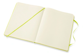 Блокнот Moleskine CLASSIC QP090C2 XLarge 190х250мм 192стр. линейка твердая обложка лайм - купить недорого с доставкой в интернет-магазине