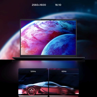 Ноутбук Lenovo Xiaoxin Pro16 IMH9 Core Ultra 5 125H 32Gb SSD1Tb Intel Arc 16" IPS 2.5K (2560x1600) Windows 11 trial (для ознакомления) Home grey WiFi BT Cam - купить недорого с доставкой в интернет-магазине