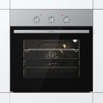 Духовой шкаф Электрический Gorenje BO6727E03NX черный/серебристый - купить недорого с доставкой в интернет-магазине