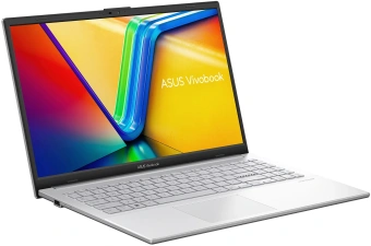 Ноутбук Asus Vivobook Go 15 E1504FA-BQ5529 Ryzen 5 40 16Gb SSD256Gb AMD Radeon 610M 15.6" IPS FHD (1920x1080) без ОС silver WiFi BT Cam (90NB0ZR1-M07PU0) - купить недорого с доставкой в интернет-магазине