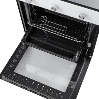 Духовой шкаф Электрический Maunfeld EOGC604WSlim белый - купить недорого с доставкой в интернет-магазине