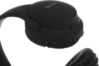 Гарнитура накладные Hoco Mighty W40 черный беспроводные bluetooth оголовье - купить недорого с доставкой в интернет-магазине