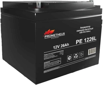 Батарея для ИБП Prometheus Energy PE 1226L 12В 26Ач - купить недорого с доставкой в интернет-магазине